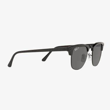  RAY-BAN 0RB3016 Clubmaster Unisex Top Wrinkled On Siyah Güneş Gözlüğü