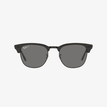  RAY-BAN 0RB3016 Clubmaster Unisex Top Wrinkled On Siyah Güneş Gözlüğü