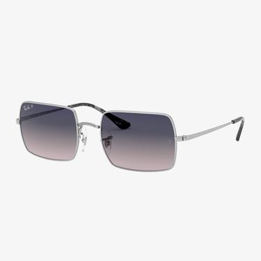 RAY-BAN 0RB1969 Rectangle Unisex Silver Güneş Gözlüğü
