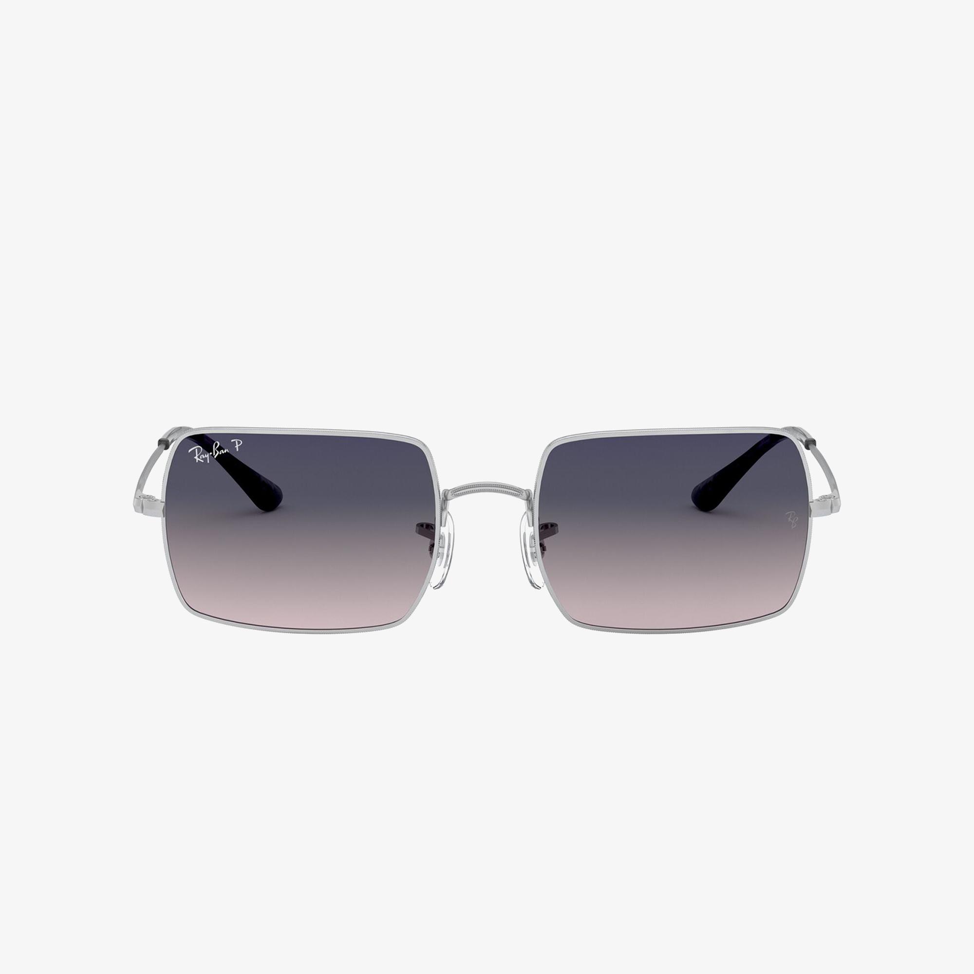 RAY-BAN 0RB1969 Rectangle Unisex Silver Güneş Gözlüğü