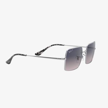  RAY-BAN 0RB1969 Rectangle Unisex Silver Güneş Gözlüğü