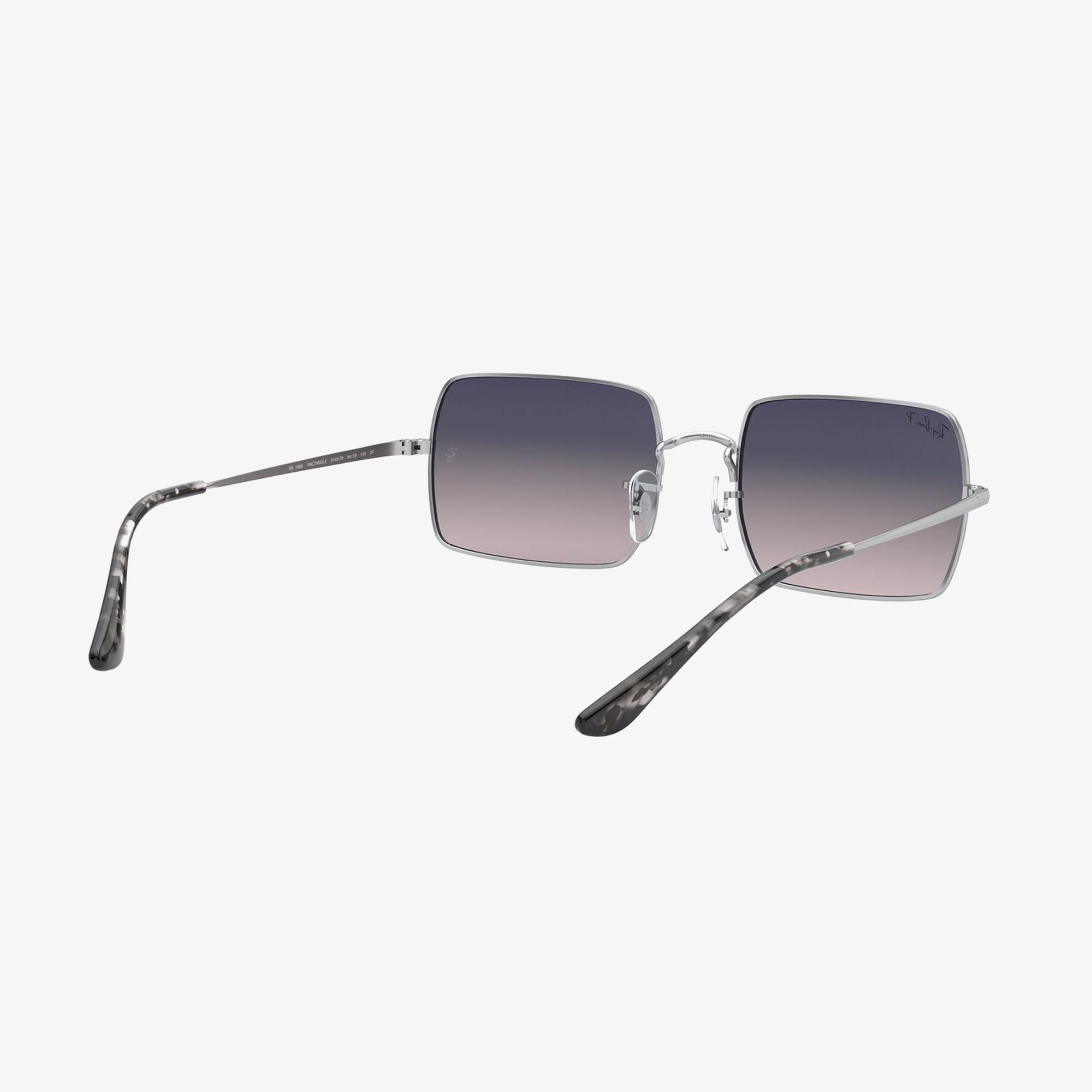 RAY-BAN 0RB1969 Rectangle Unisex Silver Güneş Gözlüğü