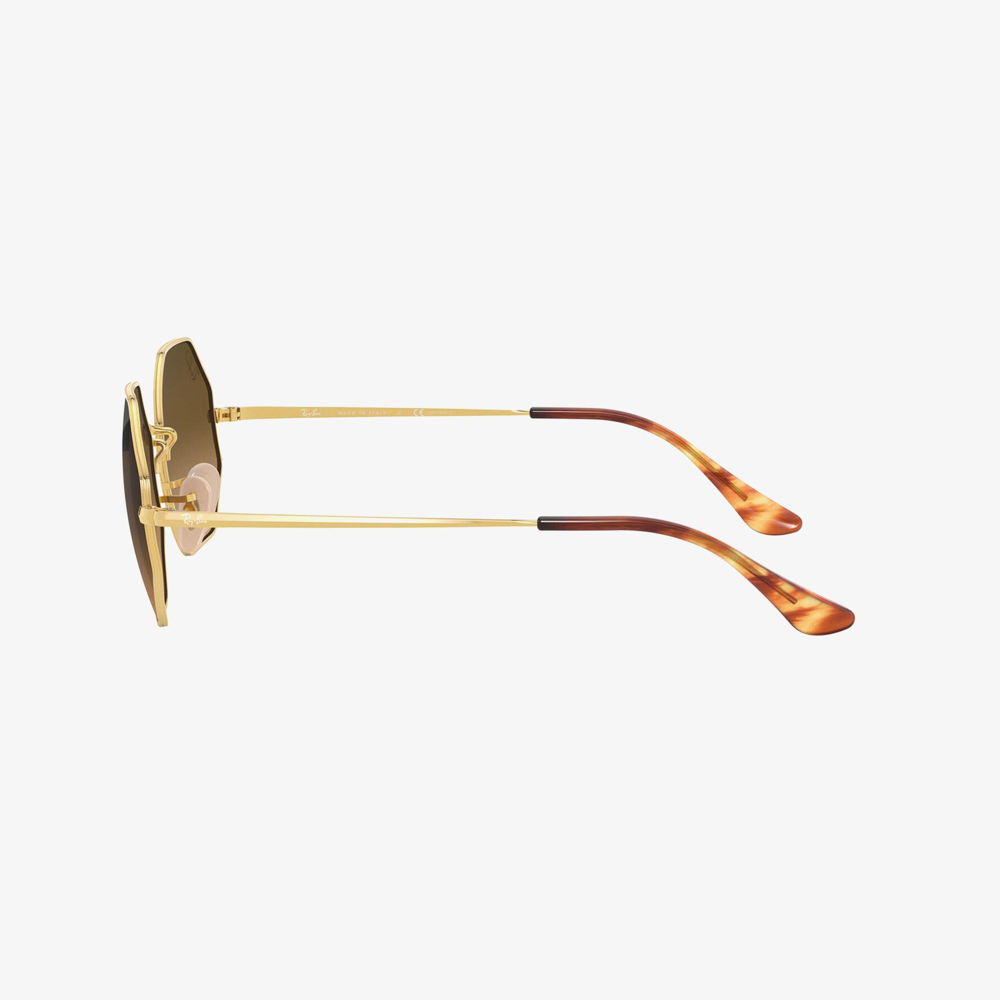 RAY-BAN 0RB1972 Octagon Unisex Gold Güneş Gözlüğü