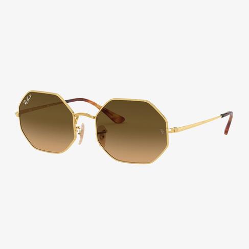  RAY-BAN 0RB1972 Octagon Unisex Gold Güneş Gözlüğü