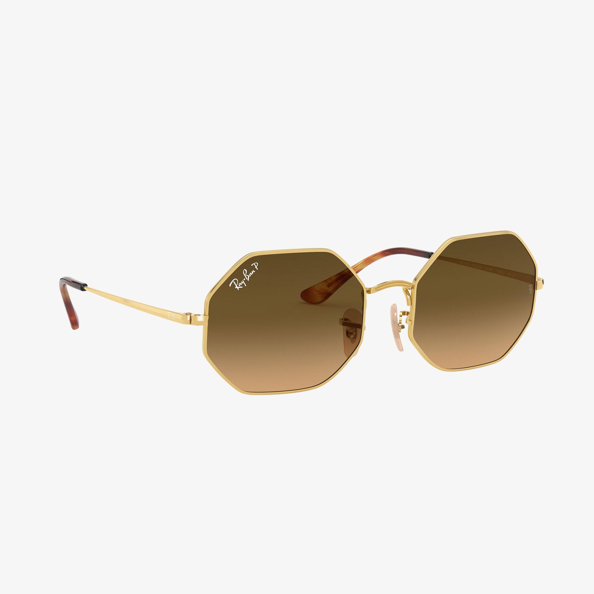 RAY-BAN 0RB1972 Octagon Unisex Gold Güneş Gözlüğü
