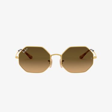  RAY-BAN 0RB1972 Octagon Unisex Gold Güneş Gözlüğü