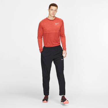  Nike Dri-FIT Run Stripe Wvn Erkek Siyah Eşofman Altı