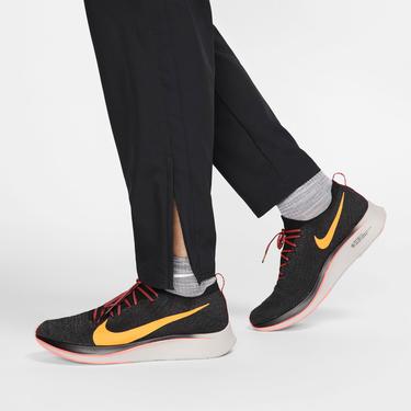  Nike Dri-FIT Run Stripe Wvn Erkek Siyah Eşofman Altı