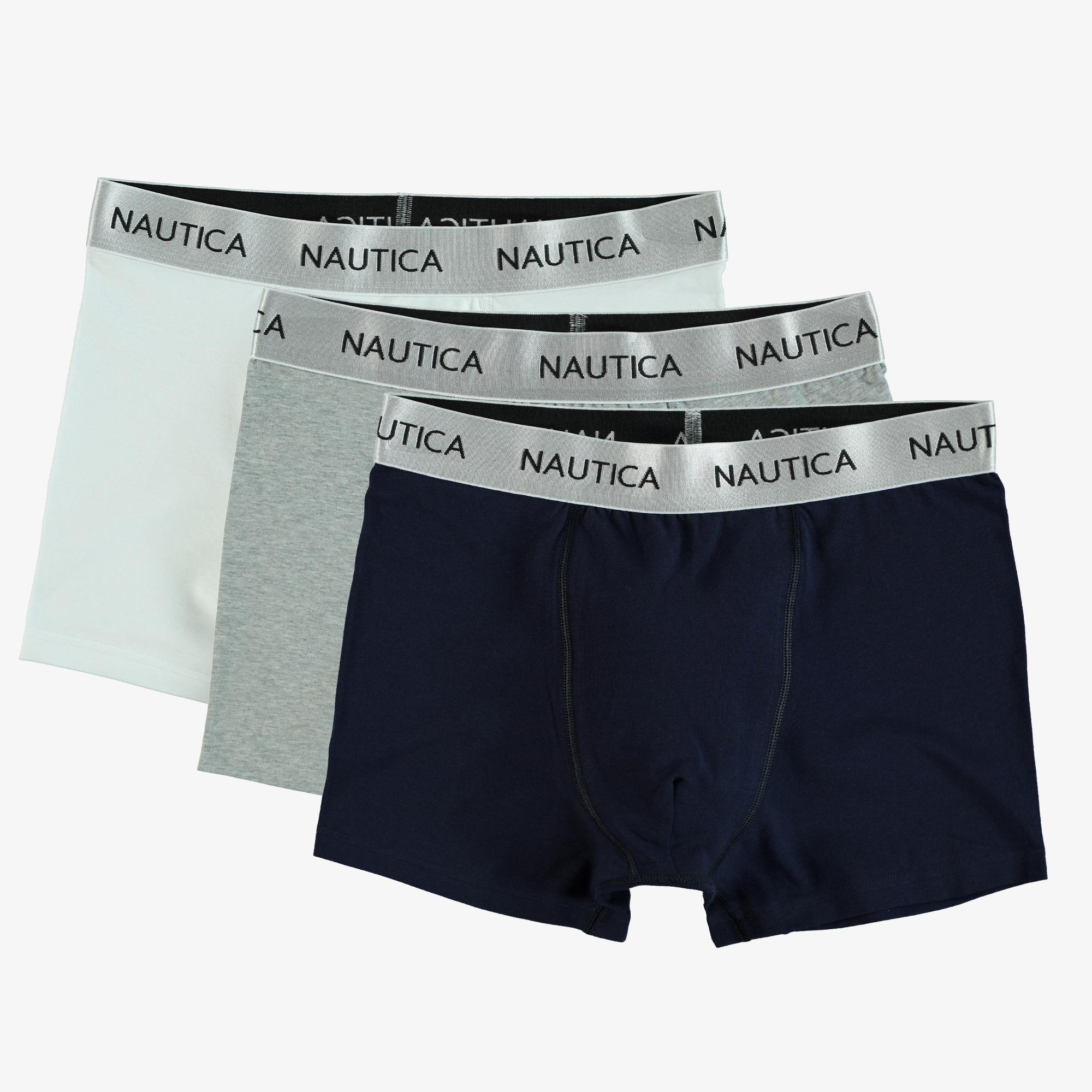 Nautica Erkek Renkli 3Lü Boxer