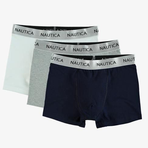  Nautica Erkek Renkli 3Lü Boxer