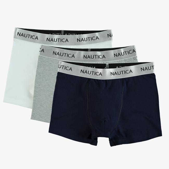  Nautica Erkek Renkli 3Lü Boxer