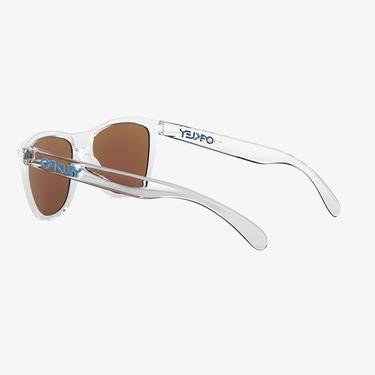  OAKLEY 0OO9013 Frogskins Erkek Crystal Clear Güneş Gözlüğü