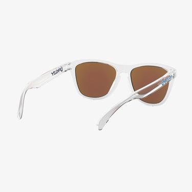  OAKLEY 0OO9013 Frogskins Erkek Crystal Clear Güneş Gözlüğü