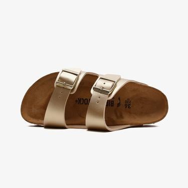  Birkenstock Arizona BF Kadın Gold Terlik