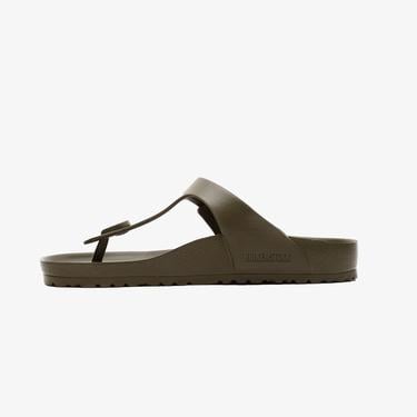  Birkenstock Authentıc Adam Unisex Yeşil Terlik