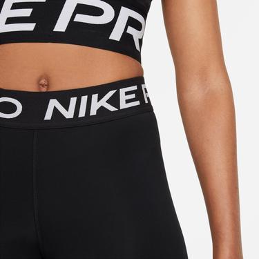  Nike Pro 365 20 cm Kadın Siyah Kısa Tayt
