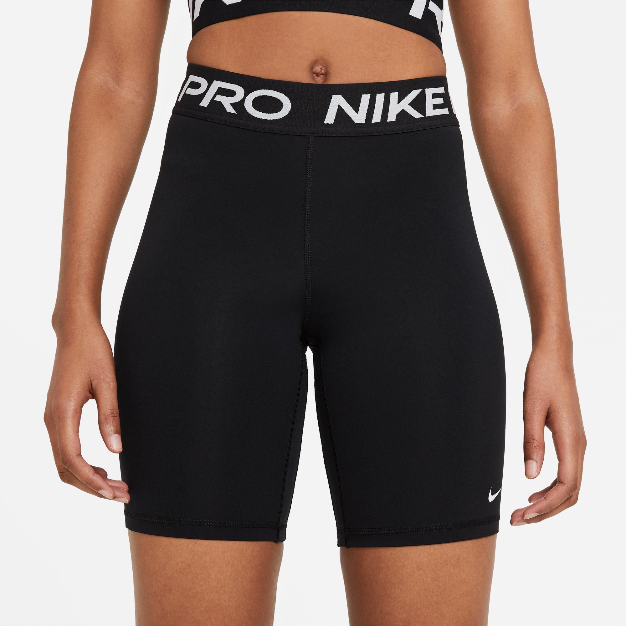 Nike Pro 365 20 cm Kadın Siyah Kısa Tayt
