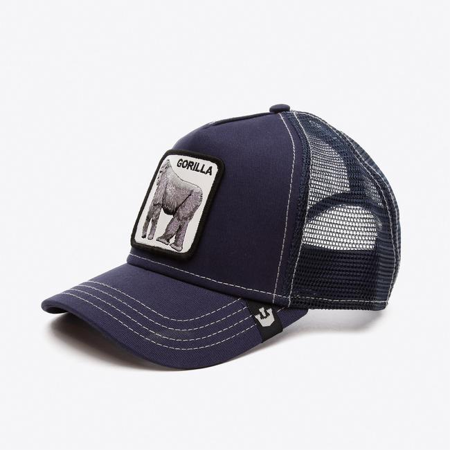  Goorin Bros King Of The Jungle Unisex Lacivert Şapka