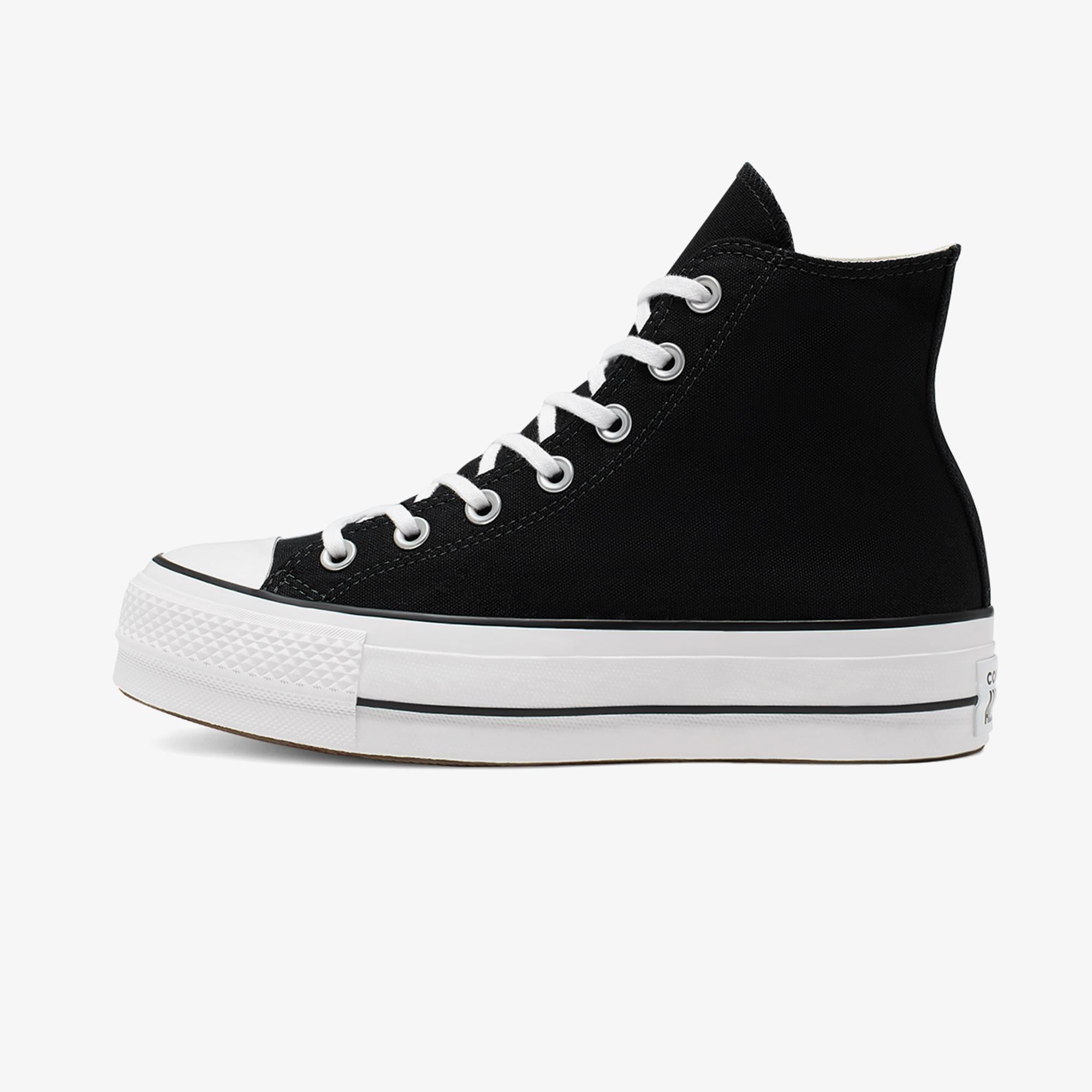 Converse Chuck Taylor All Star Lift Hi Unisex Platform Siyah Sneaker