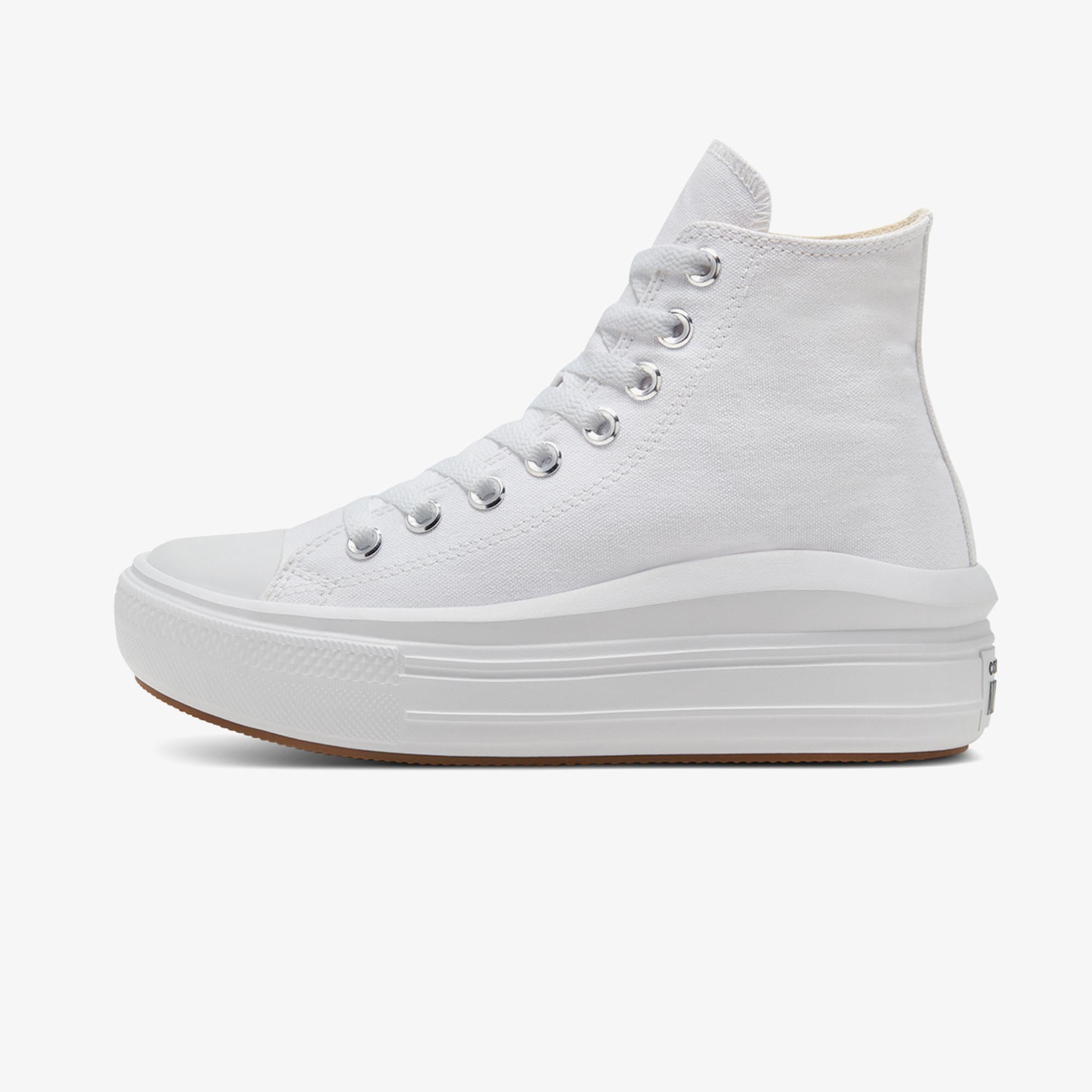Converse Chuck Taylor All Star Move Platform Hi Kadın Beyaz Sneaker