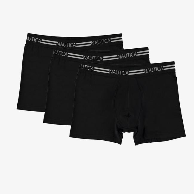  Nautica Erkek Siyah 3Lü Boxer