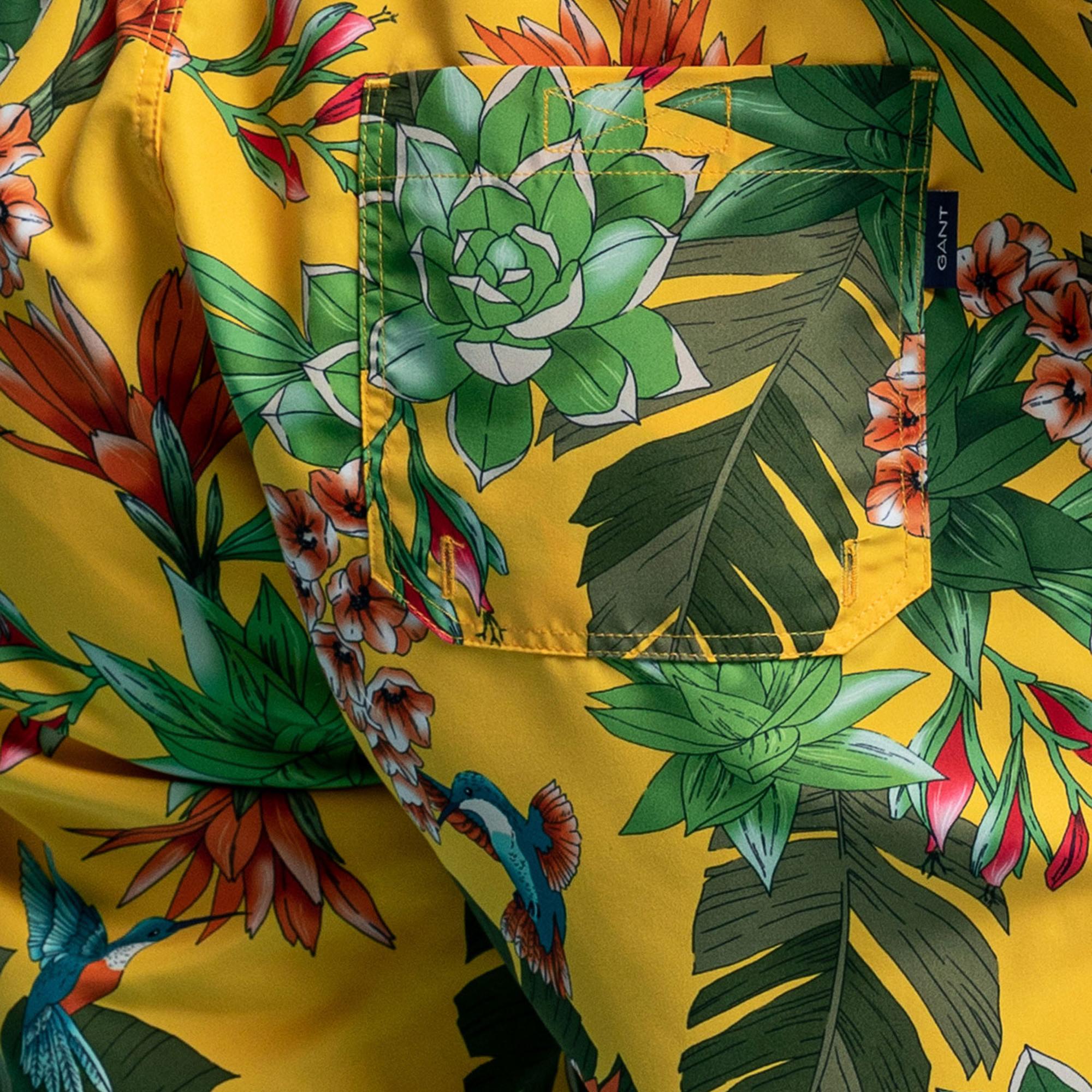 Gant Erkek Sarı Mayo Şort