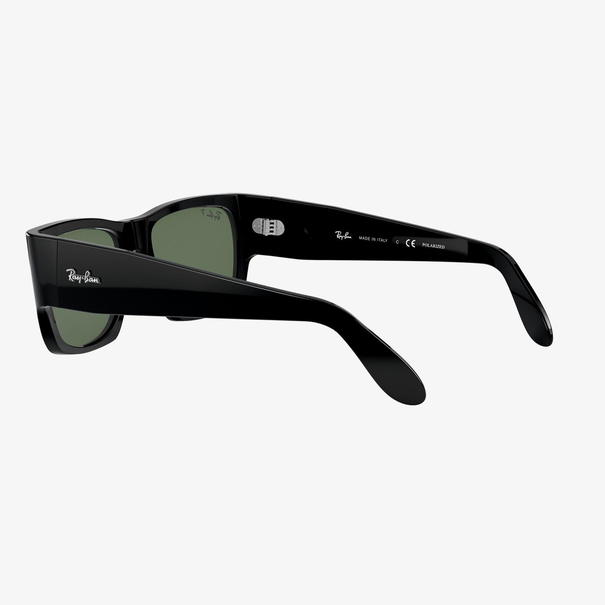 RAY-BAN 0RB2187 Wayfarer Nomad Unisex Shiny Siyah Güneş Gözlüğü