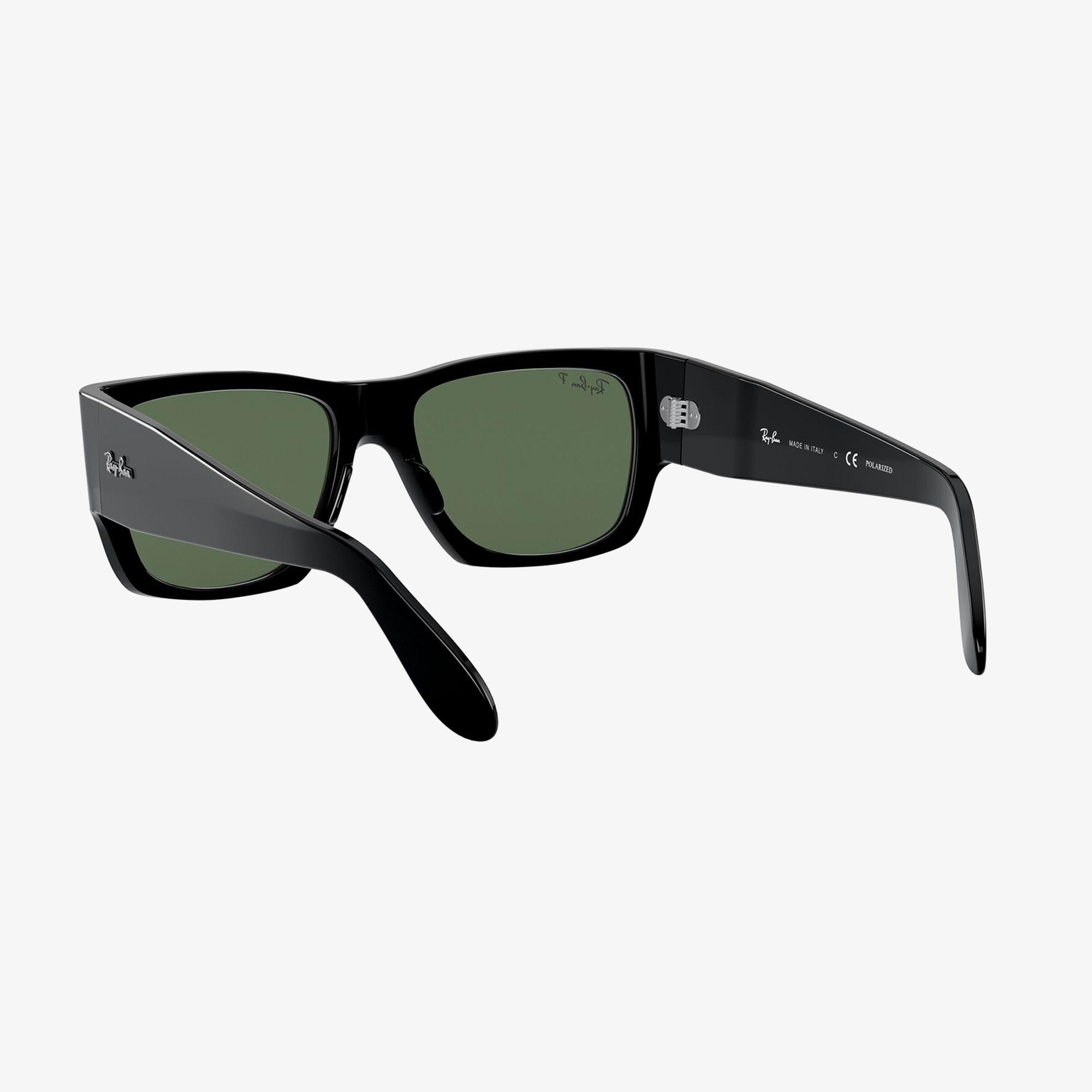 RAY-BAN 0RB2187 Wayfarer Nomad Unisex Shiny Siyah Güneş Gözlüğü