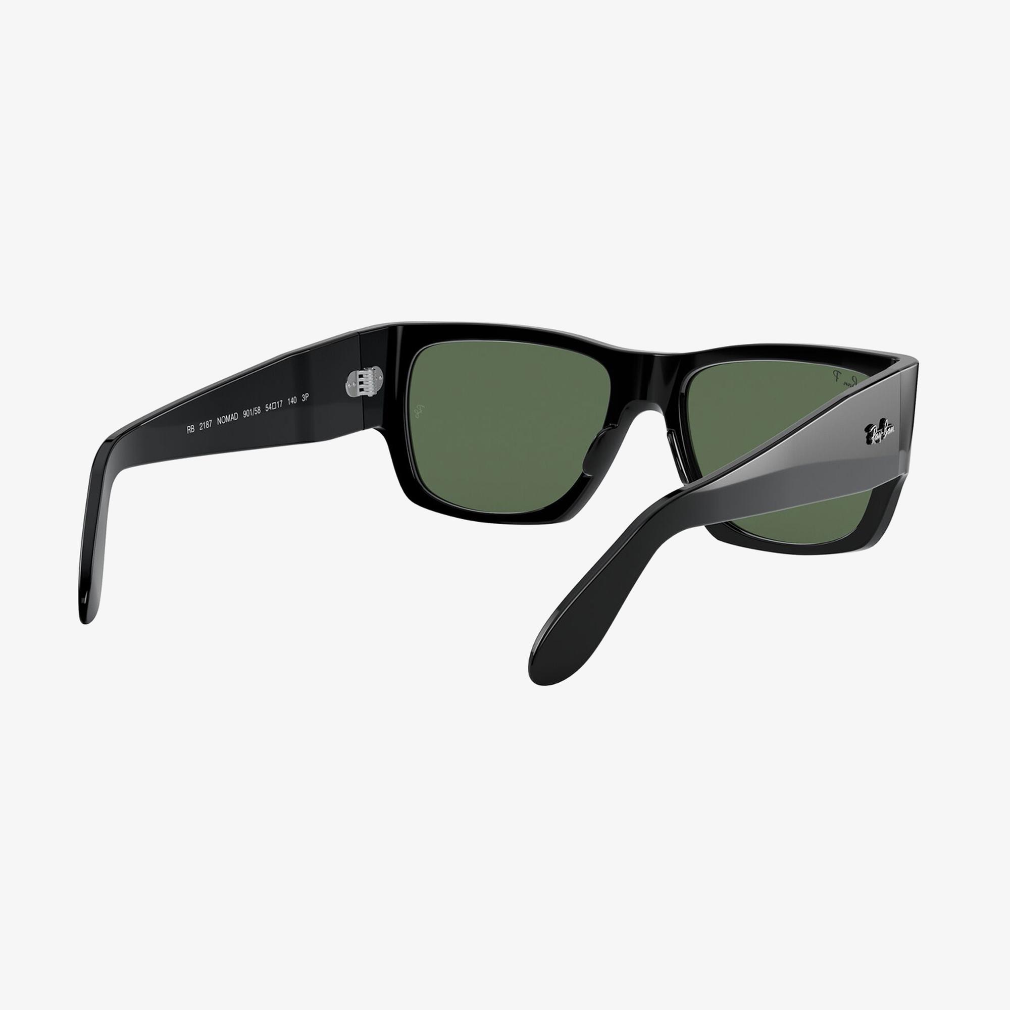 RAY-BAN 0RB2187 Wayfarer Nomad Unisex Shiny Siyah Güneş Gözlüğü