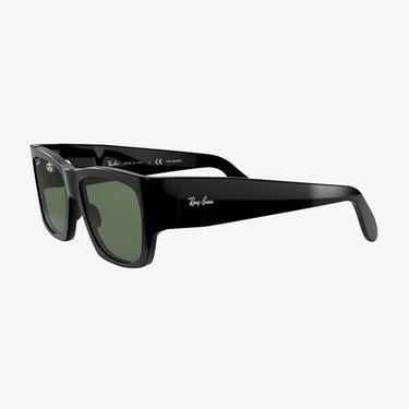  RAY-BAN 0RB2187 Wayfarer Nomad Unisex Shiny Siyah Güneş Gözlüğü