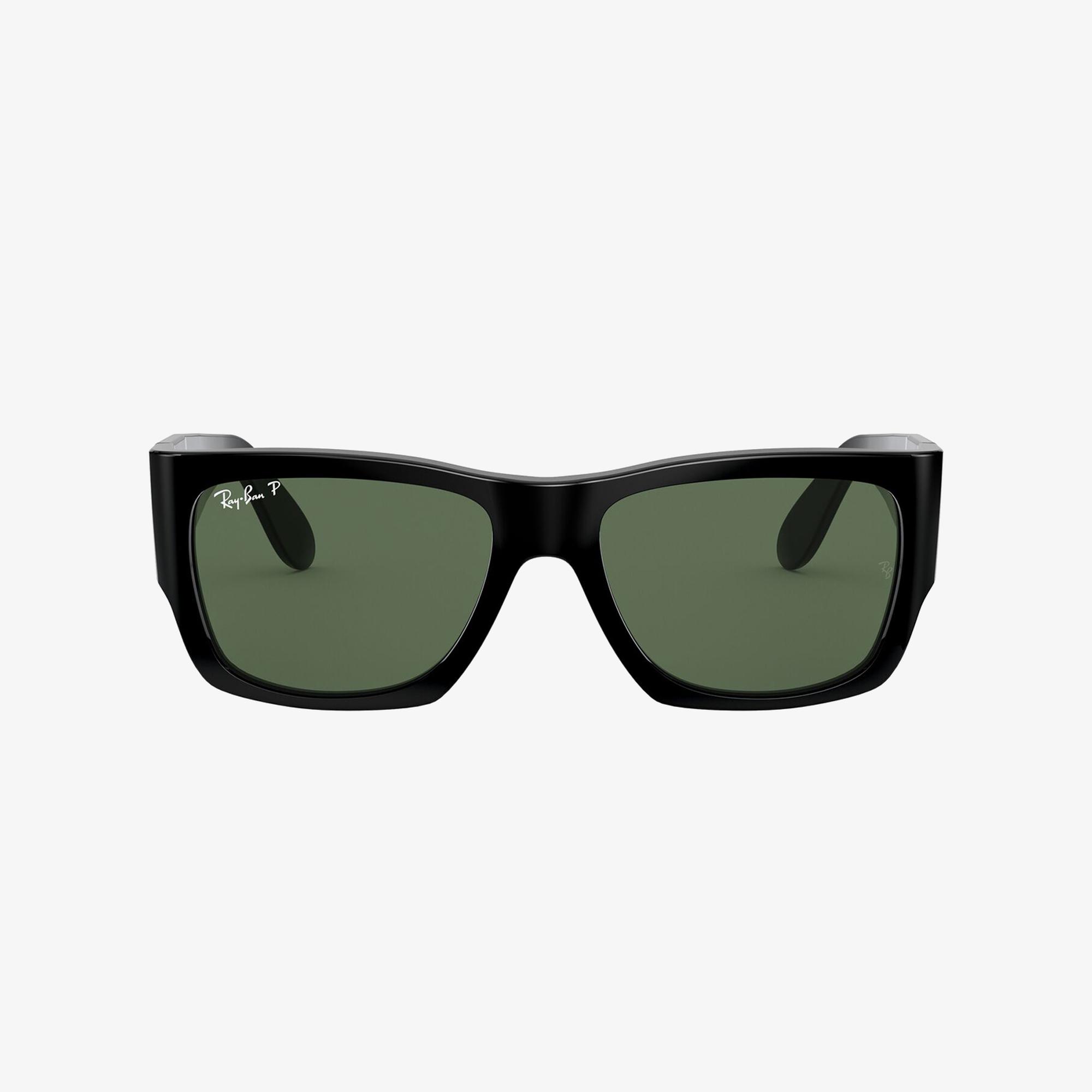 RAY-BAN 0RB2187 Wayfarer Nomad Unisex Shiny Siyah Güneş Gözlüğü