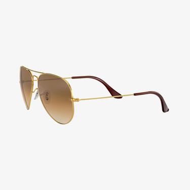  RAY-BAN 0RB3025 Aviator Large Metal Erkek Altın Rengi Güneş Gözlüğü