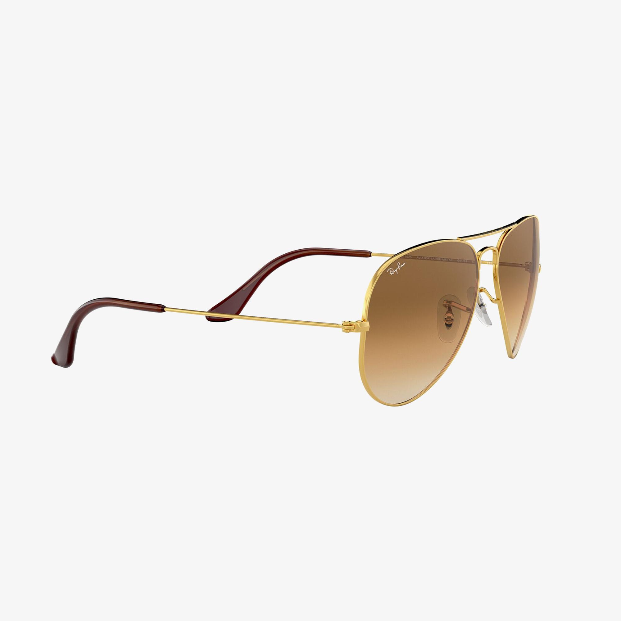 RAY-BAN 0RB3025 Aviator Large Metal Erkek Altın Rengi Güneş Gözlüğü