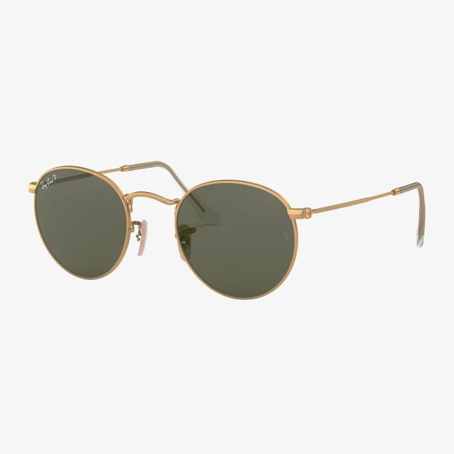  RAY-BAN 0RB3447 Round Metal Erkek Mat Gold Güneş Gözlüğü