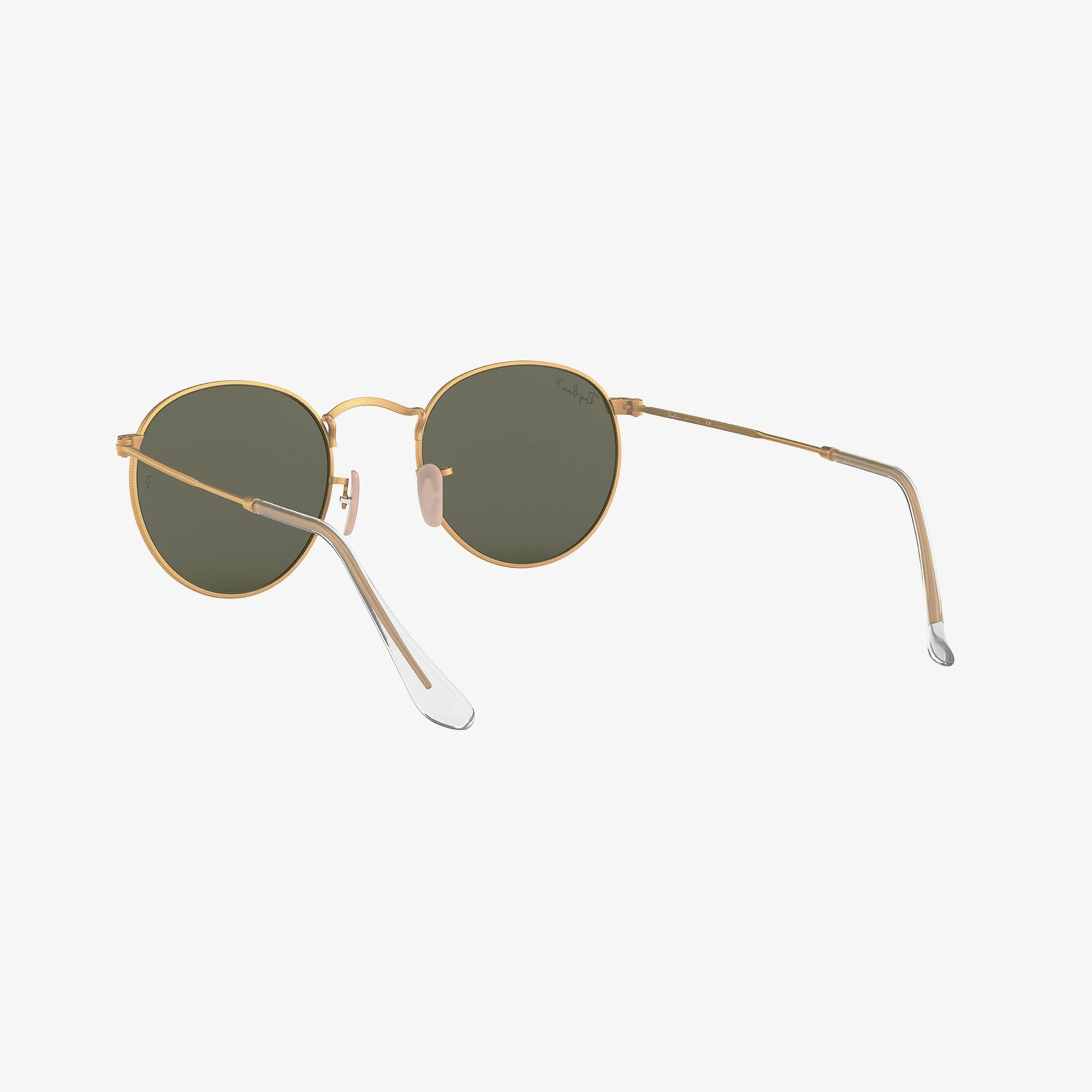 RAY-BAN 0RB3447 Round Metal Erkek Mat Gold Güneş Gözlüğü