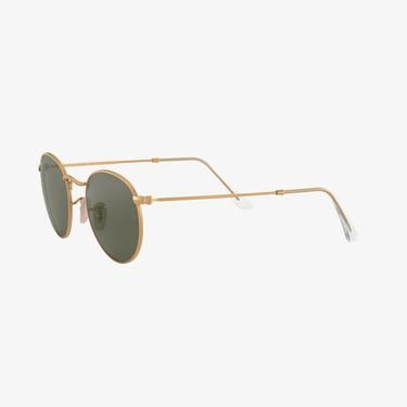  RAY-BAN 0RB3447 Round Metal Erkek Mat Gold Güneş Gözlüğü