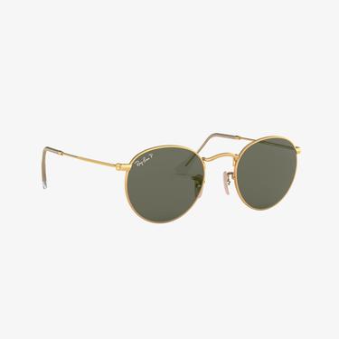  RAY-BAN 0RB3447 Round Metal Erkek Mat Gold Güneş Gözlüğü