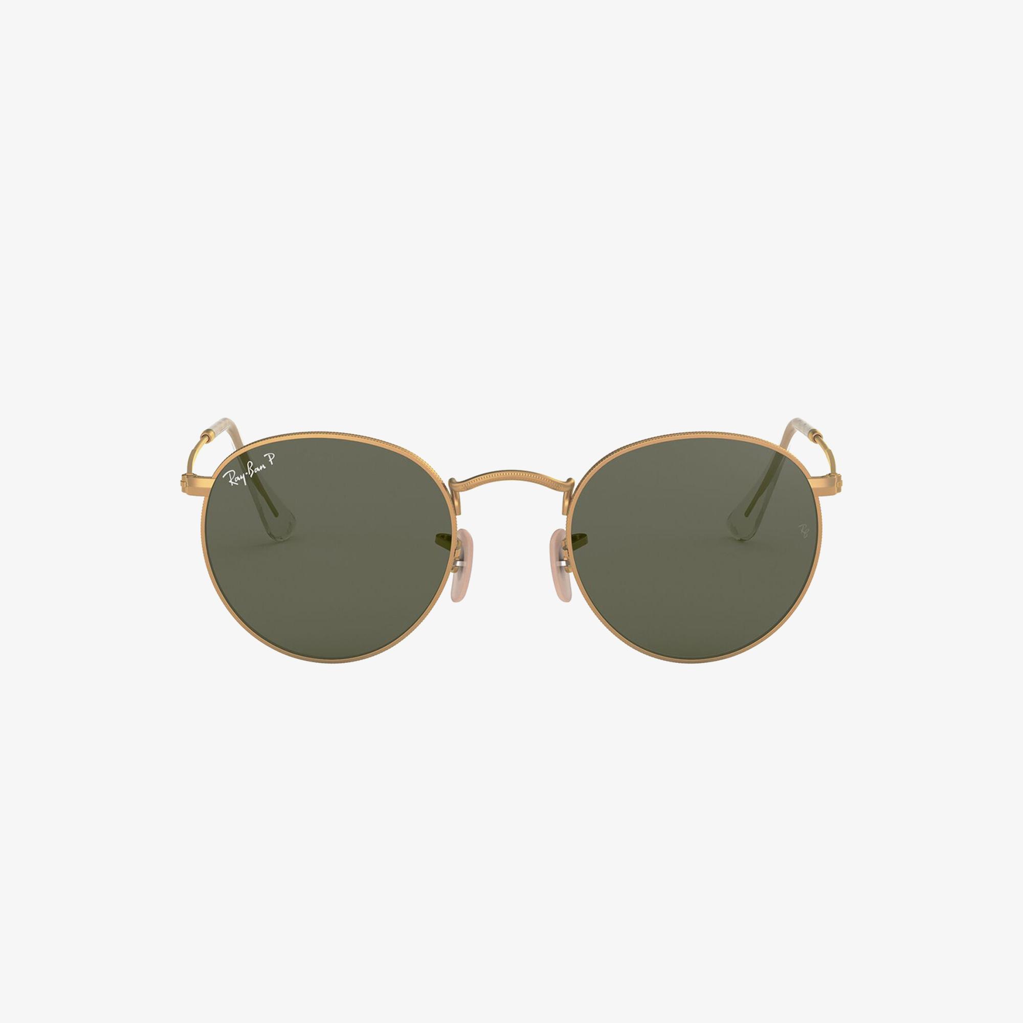 RAY-BAN 0RB3447 Round Metal Erkek Mat Gold Güneş Gözlüğü