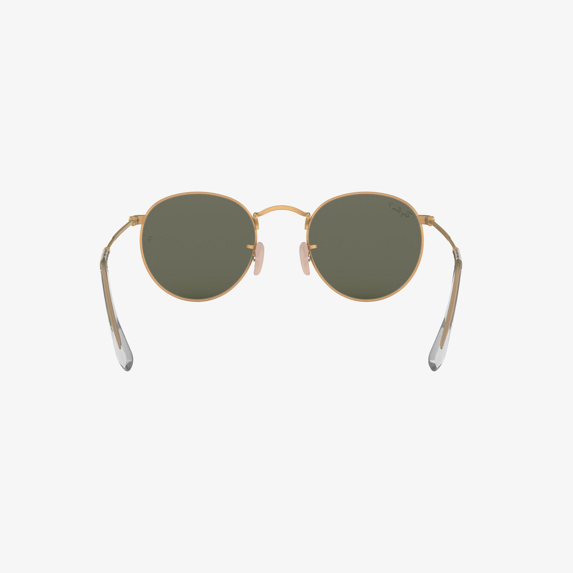 RAY-BAN 0RB3447 Round Metal Erkek Mat Gold Güneş Gözlüğü