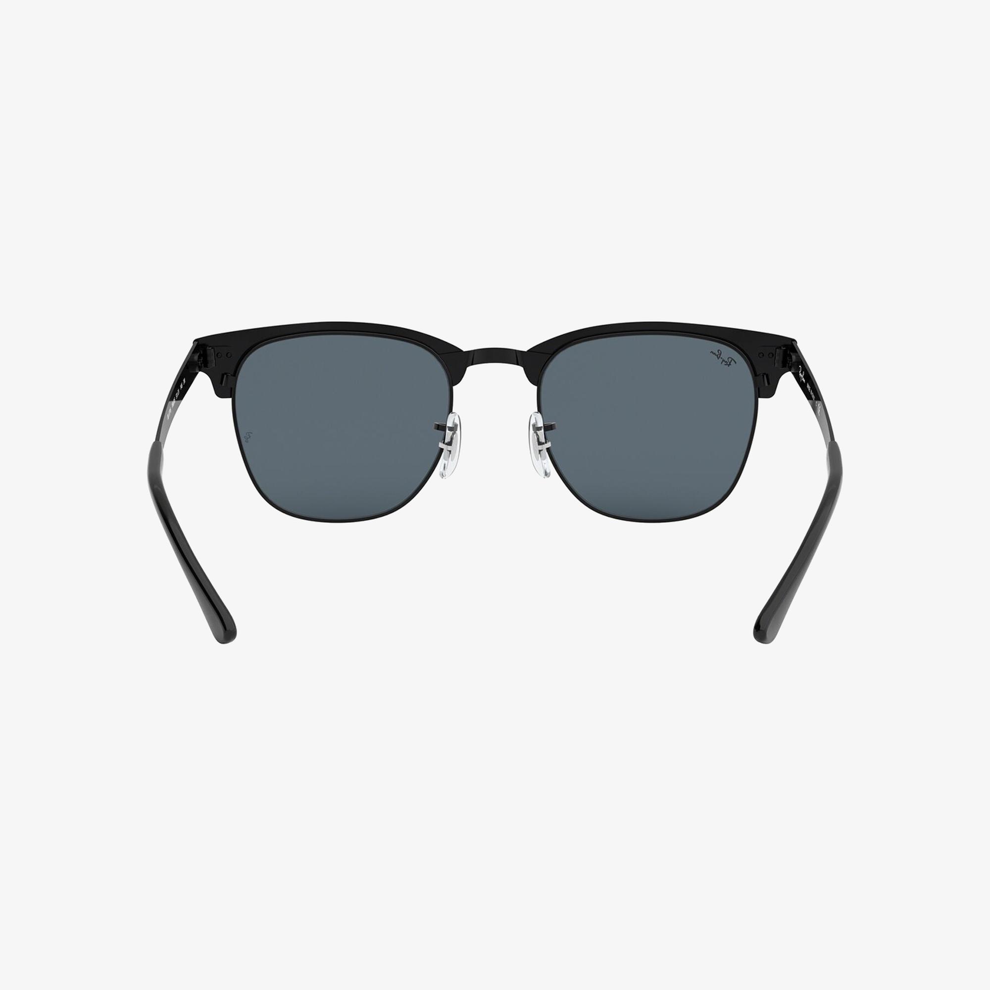 RAY-BAN 0RB3716 Clubmaster Metal Unisex Shiny Siyah Top Mat Güneş Gözlüğü