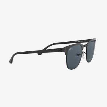  RAY-BAN 0RB3716 Clubmaster Metal Unisex Shiny Siyah Top Mat Güneş Gözlüğü
