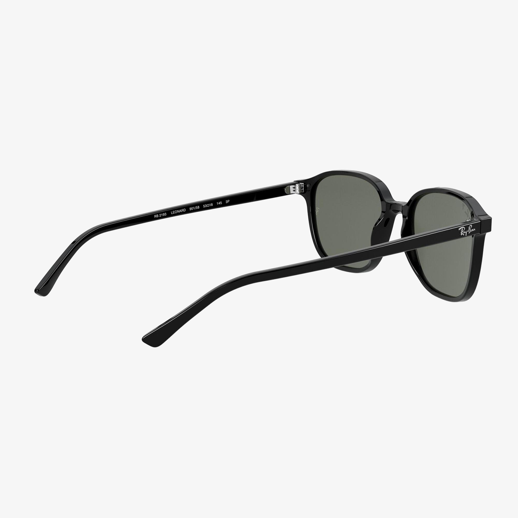RAY-BAN 0RB2193 Leonard Unisex Siyah Güneş Gözlüğü