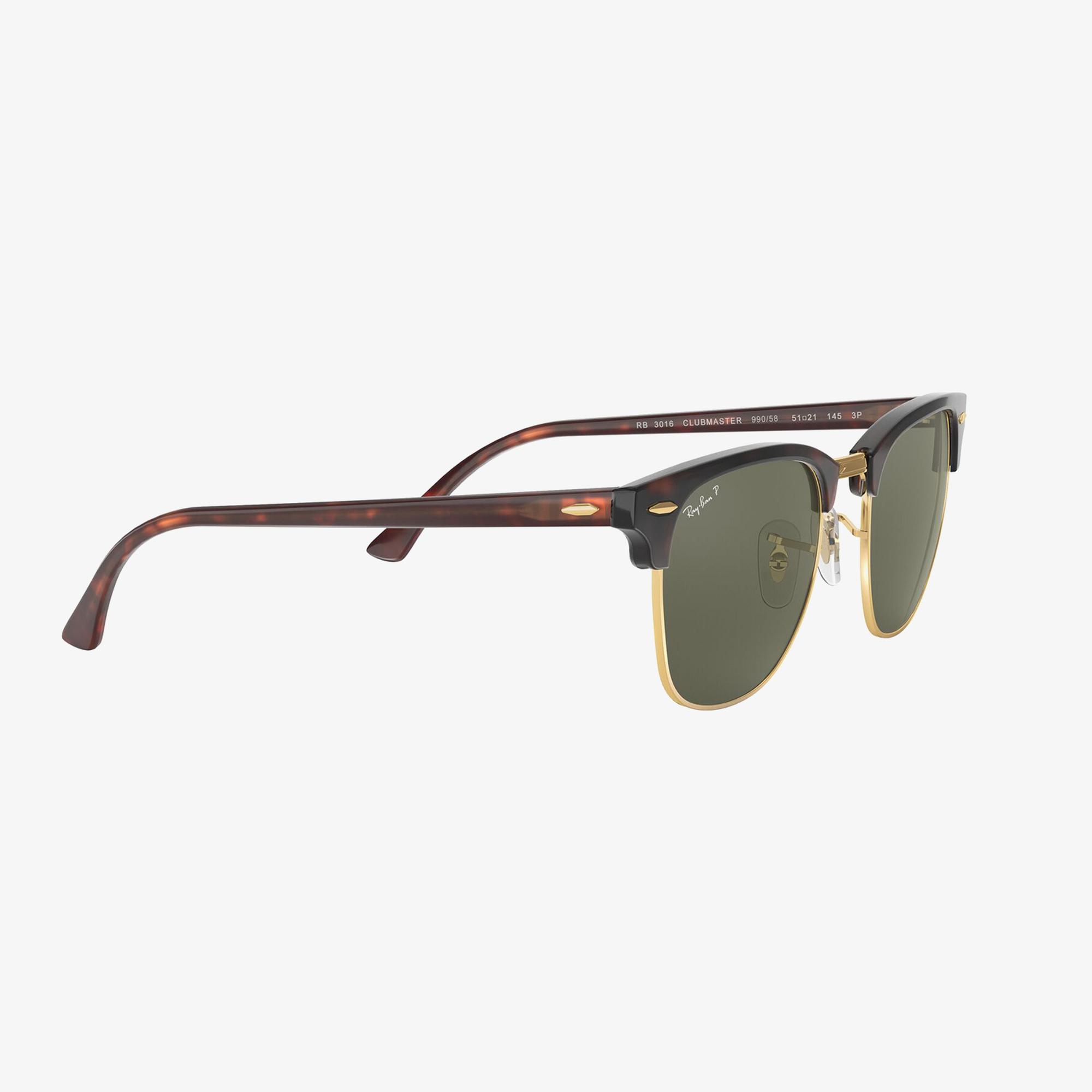 RAY-BAN 0RB3016 Clubmaster Erkek Tortoise-Kahverengi Güneş Gözlüğü