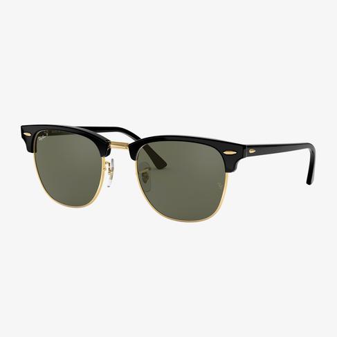  RAY-BAN 0RB3016 Clubmaster Erkek Siyah Güneş Gözlüğü