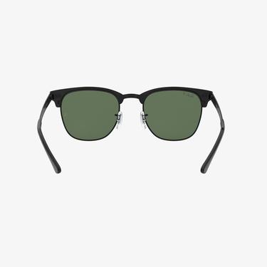  RAY-BAN 0RB3716 Clubmaster Metal Unisex Siyah Top Mat Güneş Gözlüğü