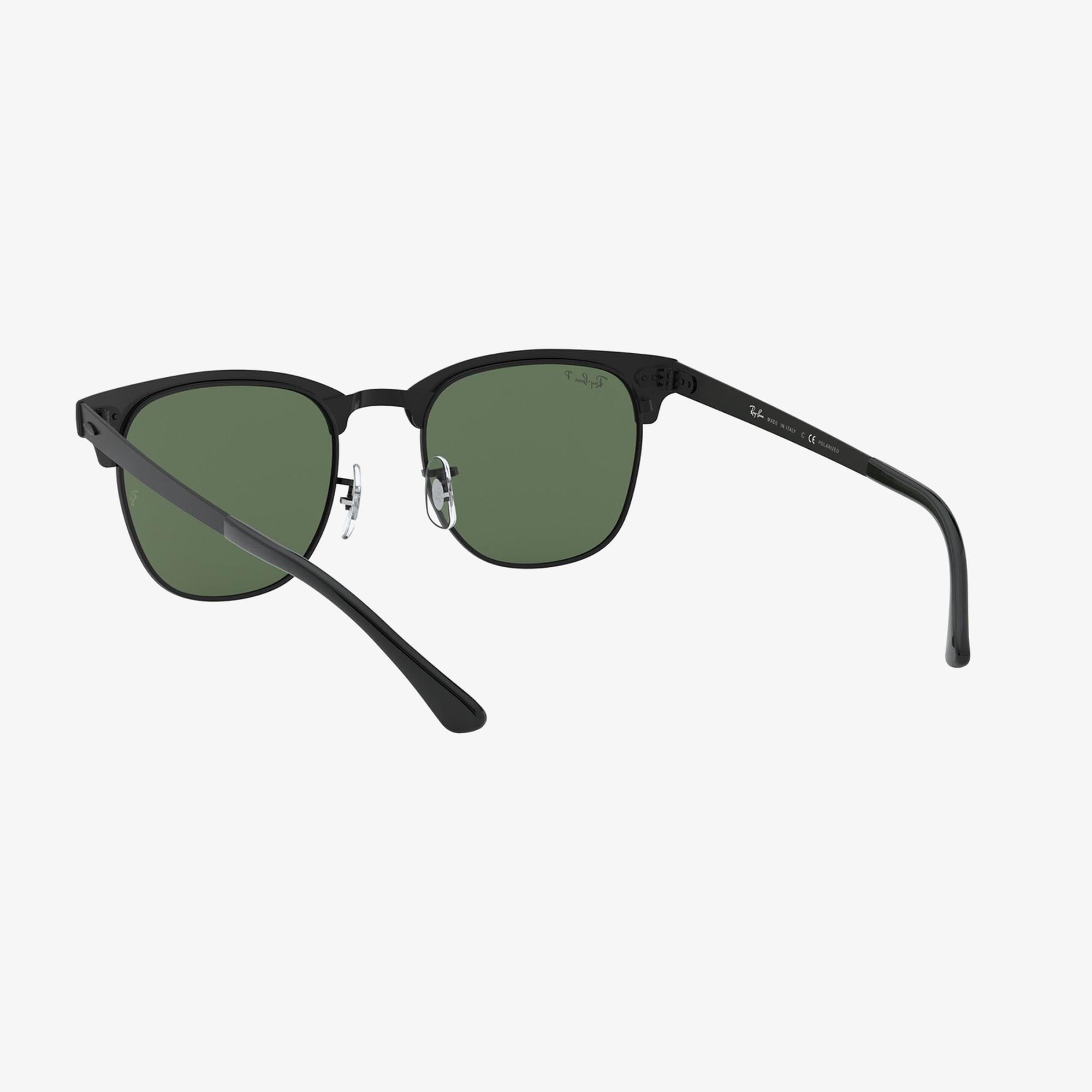 RAY-BAN 0RB3716 Clubmaster Metal Unisex Siyah Top Mat Güneş Gözlüğü