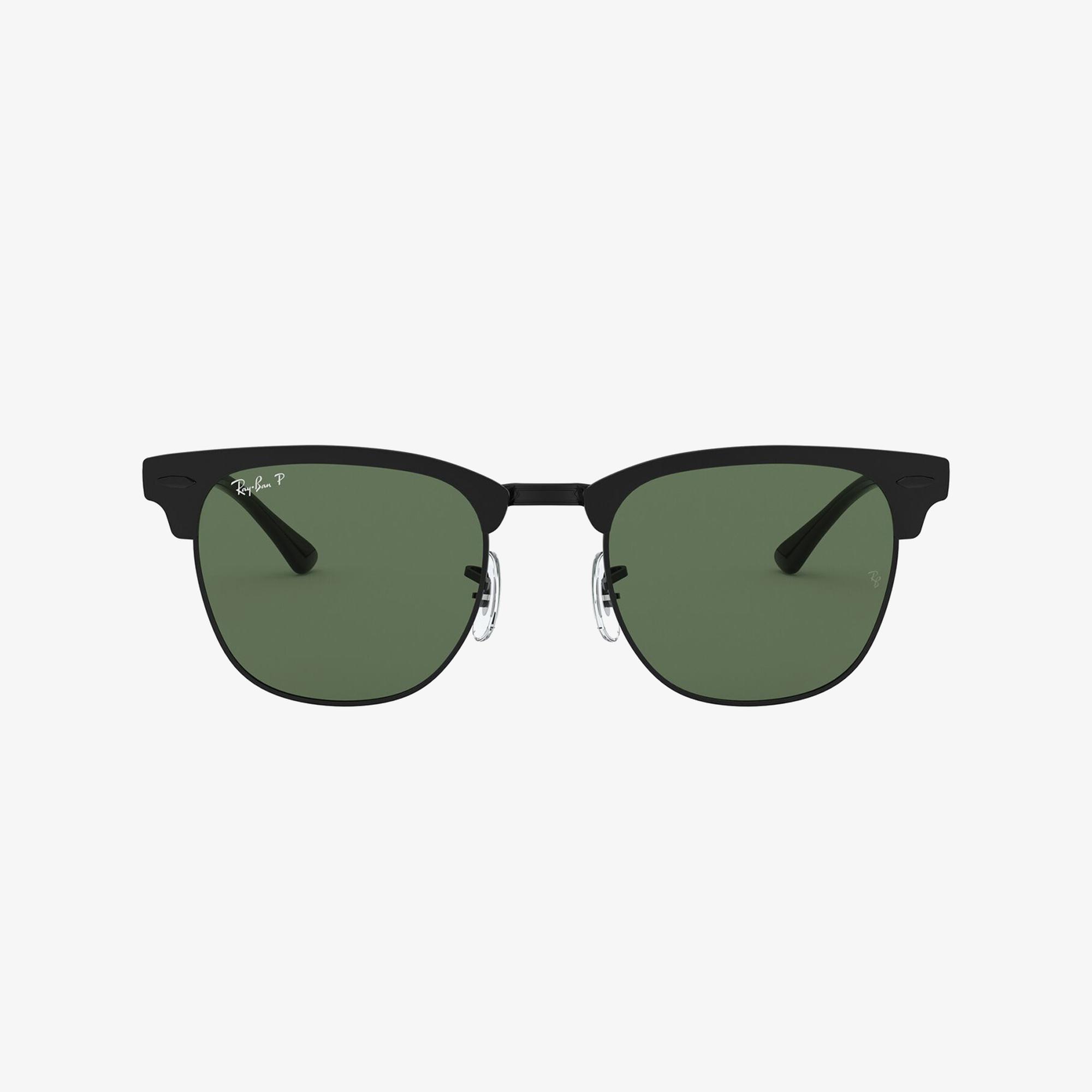 RAY-BAN 0RB3716 Clubmaster Metal Unisex Siyah Top Mat Güneş Gözlüğü