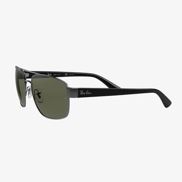  RAY-BAN 0RB3663 Erkek Shiny GunMetal Güneş Gözlüğü