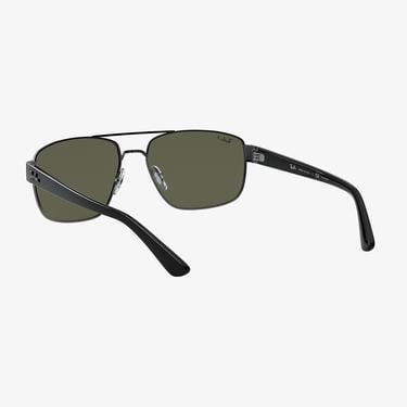  RAY-BAN 0RB3663 Erkek Shiny GunMetal Güneş Gözlüğü