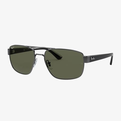  RAY-BAN 0RB3663 Erkek Shiny GunMetal Güneş Gözlüğü
